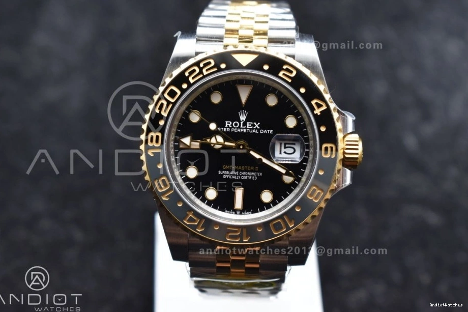 859 on GMT CHS Jubilee Dial Clean 126713 DD3285 Black Master Bracelet Chic II 1:1 Best GRNR Edition 1213